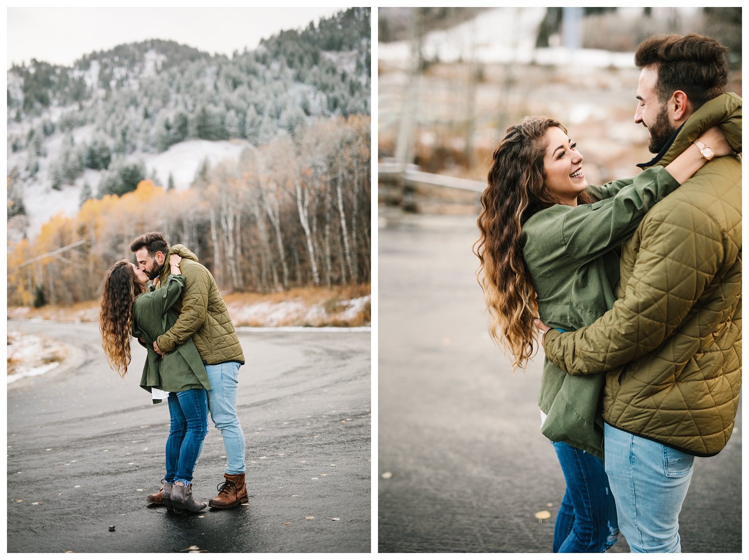 Snow Basin Couples Session