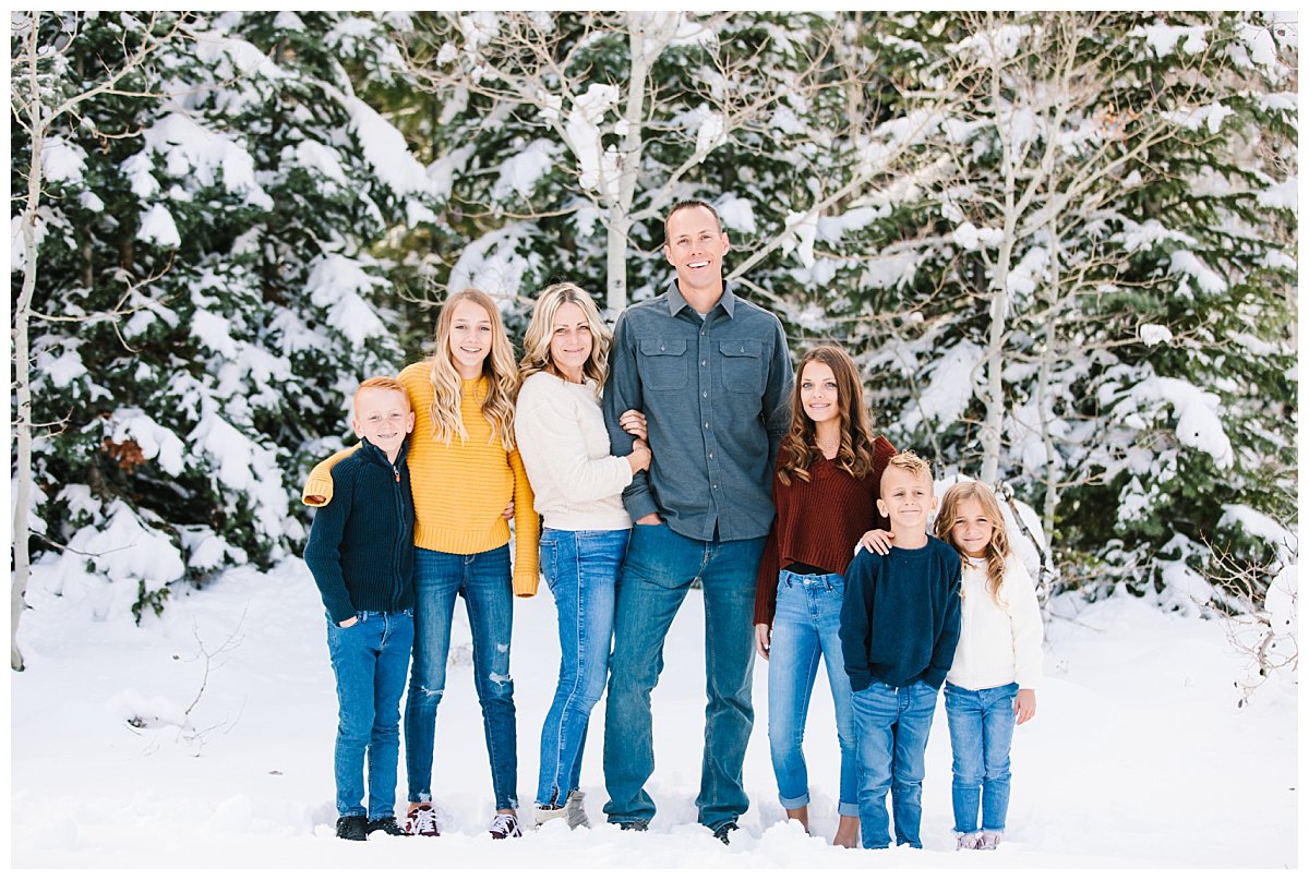 Utah Winter Family Photos