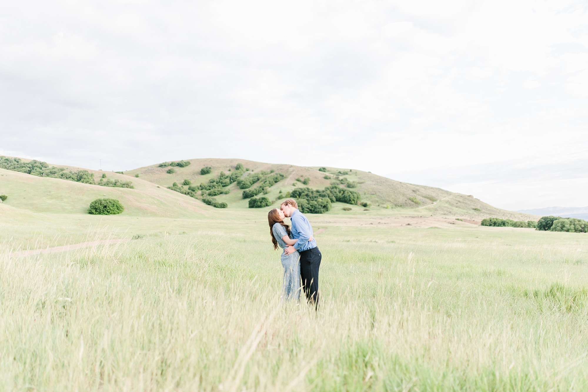 Breath taking views at Tunnel Springs Utah for a perfect engagement session