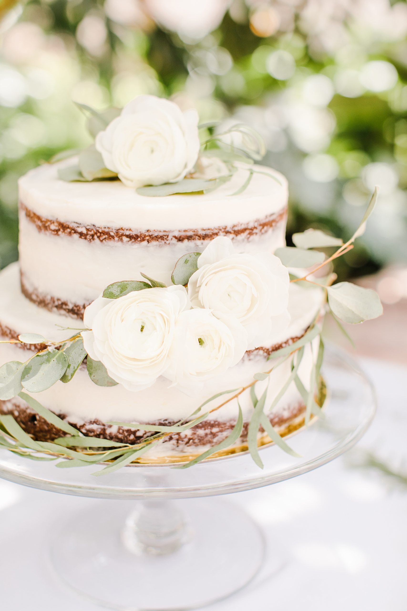 Highland Gardens reception: Wedding Cake
