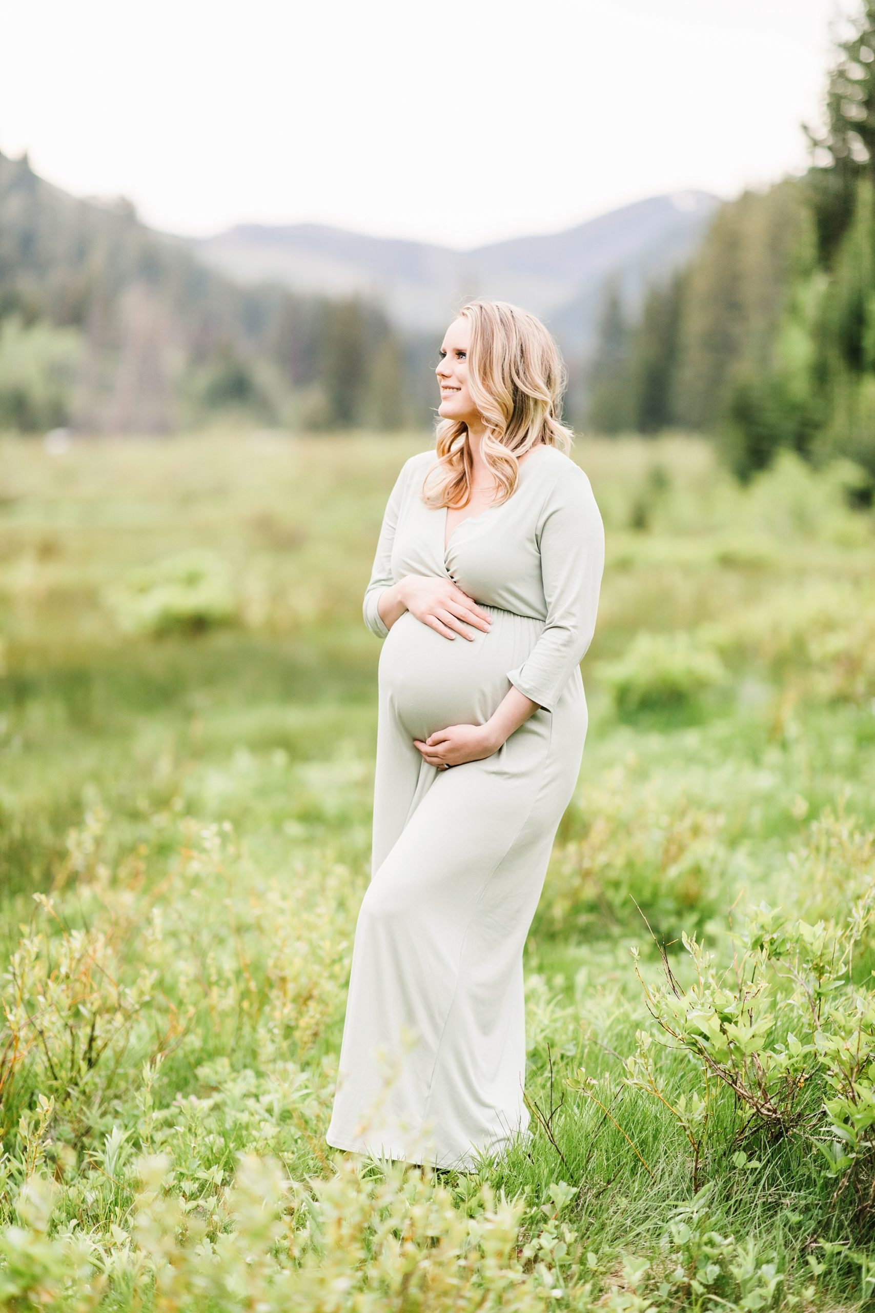 Maternity Session in Utah | Big Cottonwood Canyon