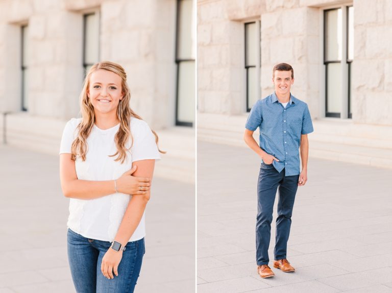 Utah Extended Family Photos Session at the State Capitol | The Bates
