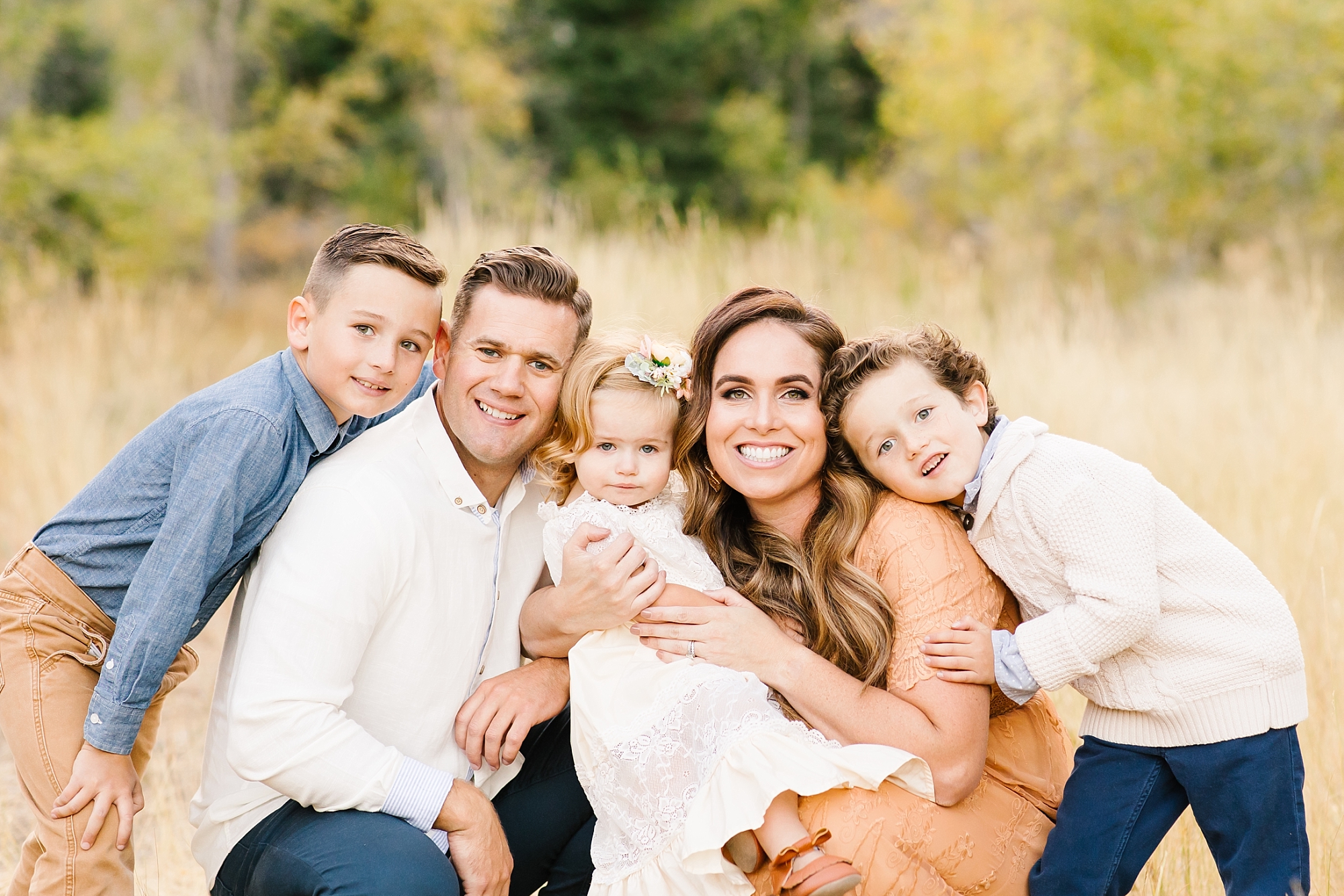 Utah fall family photography session