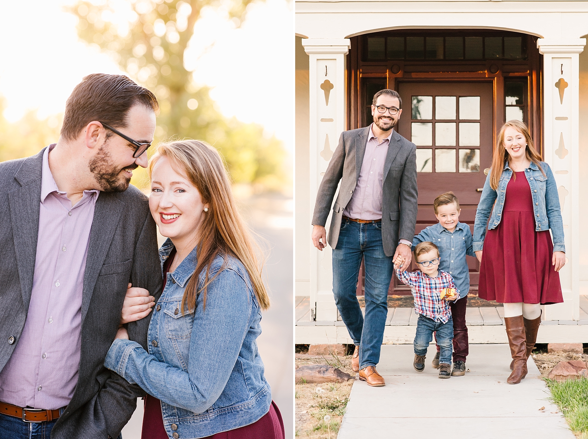 Fall family session at This is the Place Heritage Park