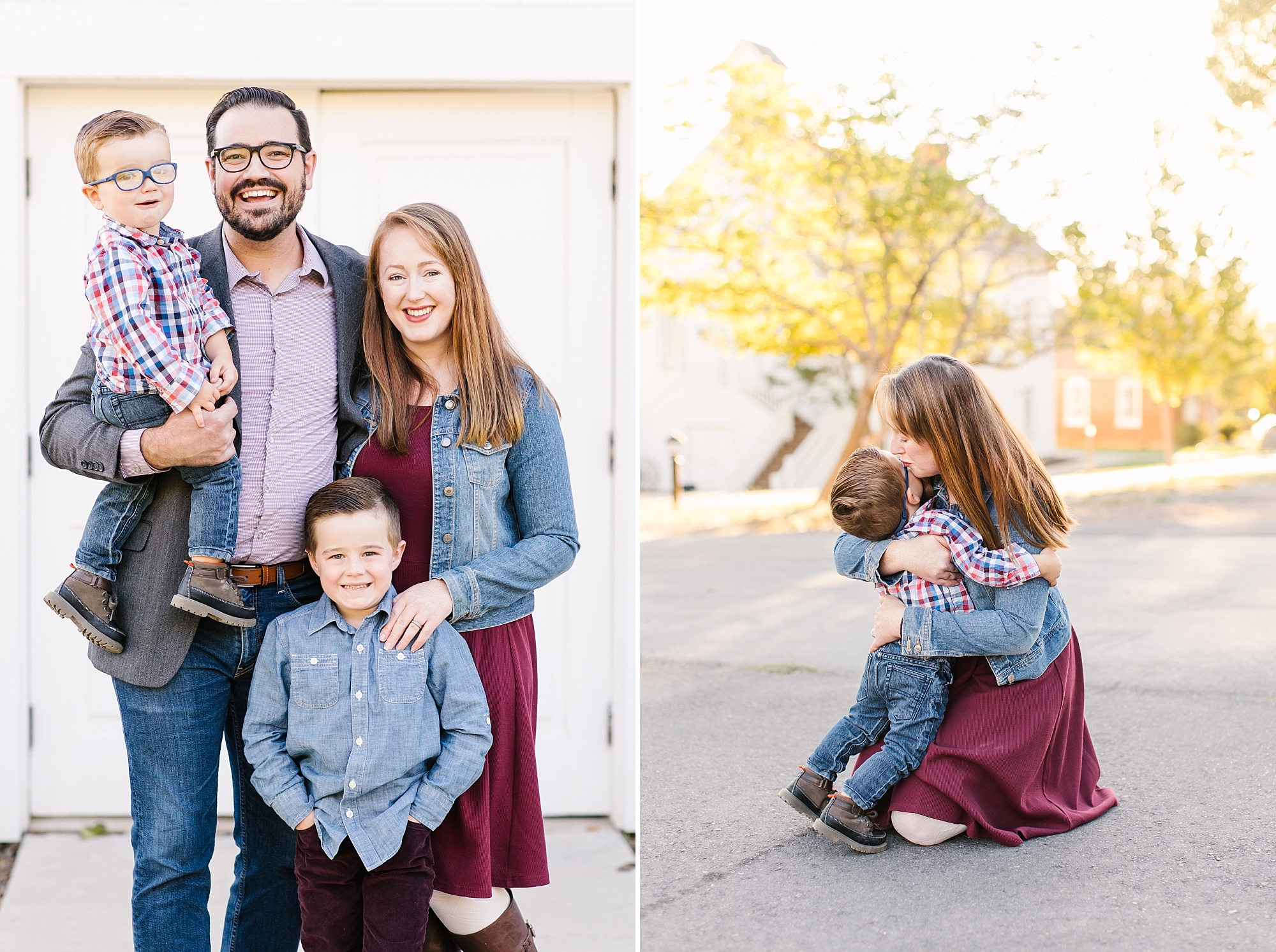 Coordinating your fall family session outfits