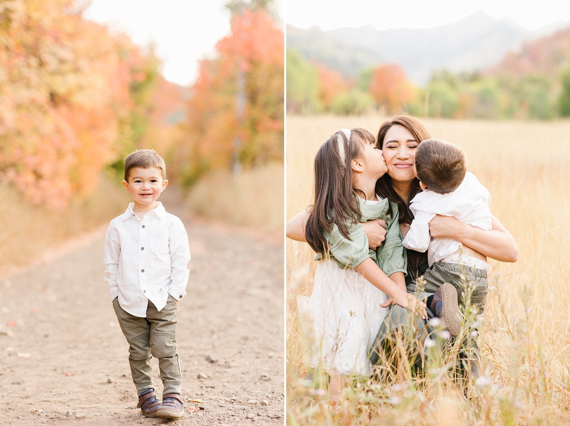 Utah family portraits in the fall