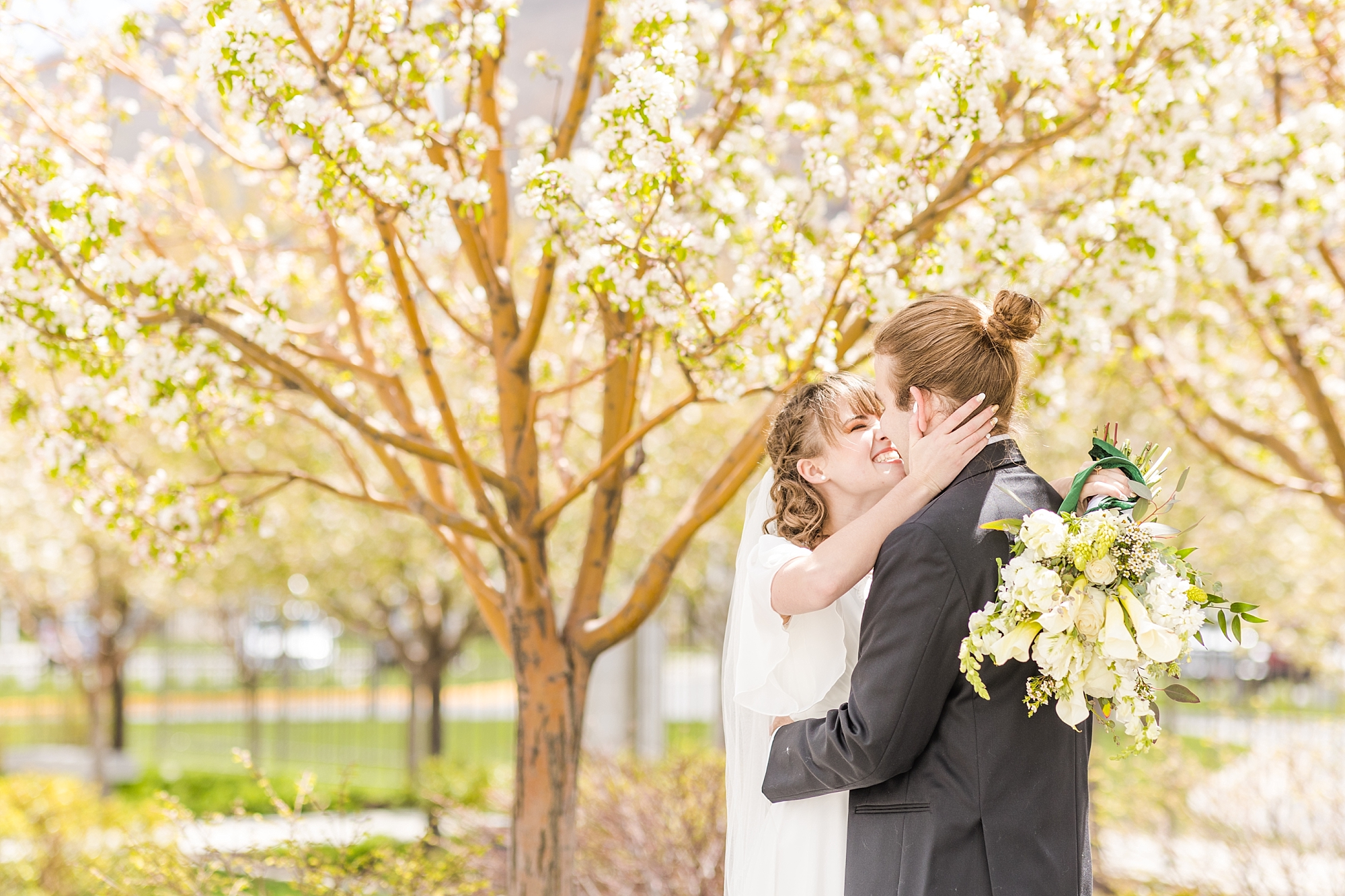 spring wedding in Utah