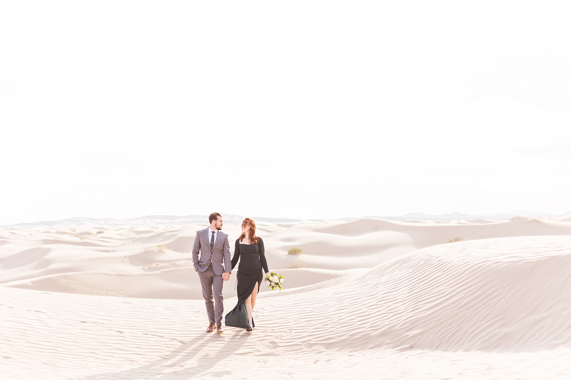 Engagement session at the Little Sahara Desert in Utah