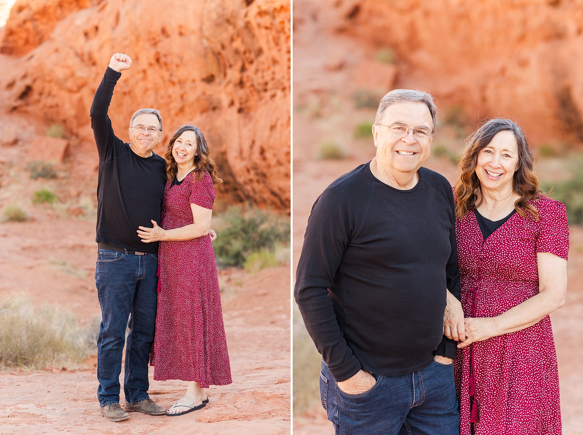 Anniversary photography session in St. George Utah