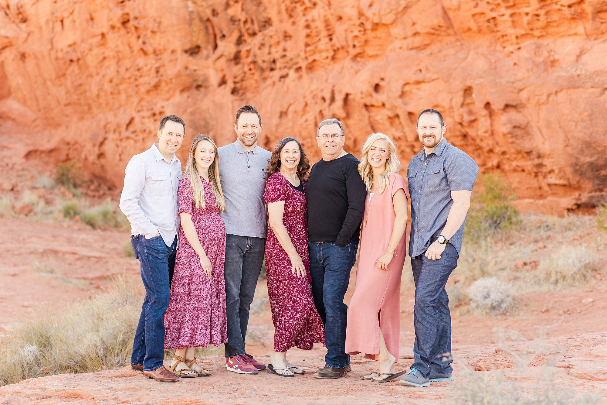 Family session with a St. George family photographer