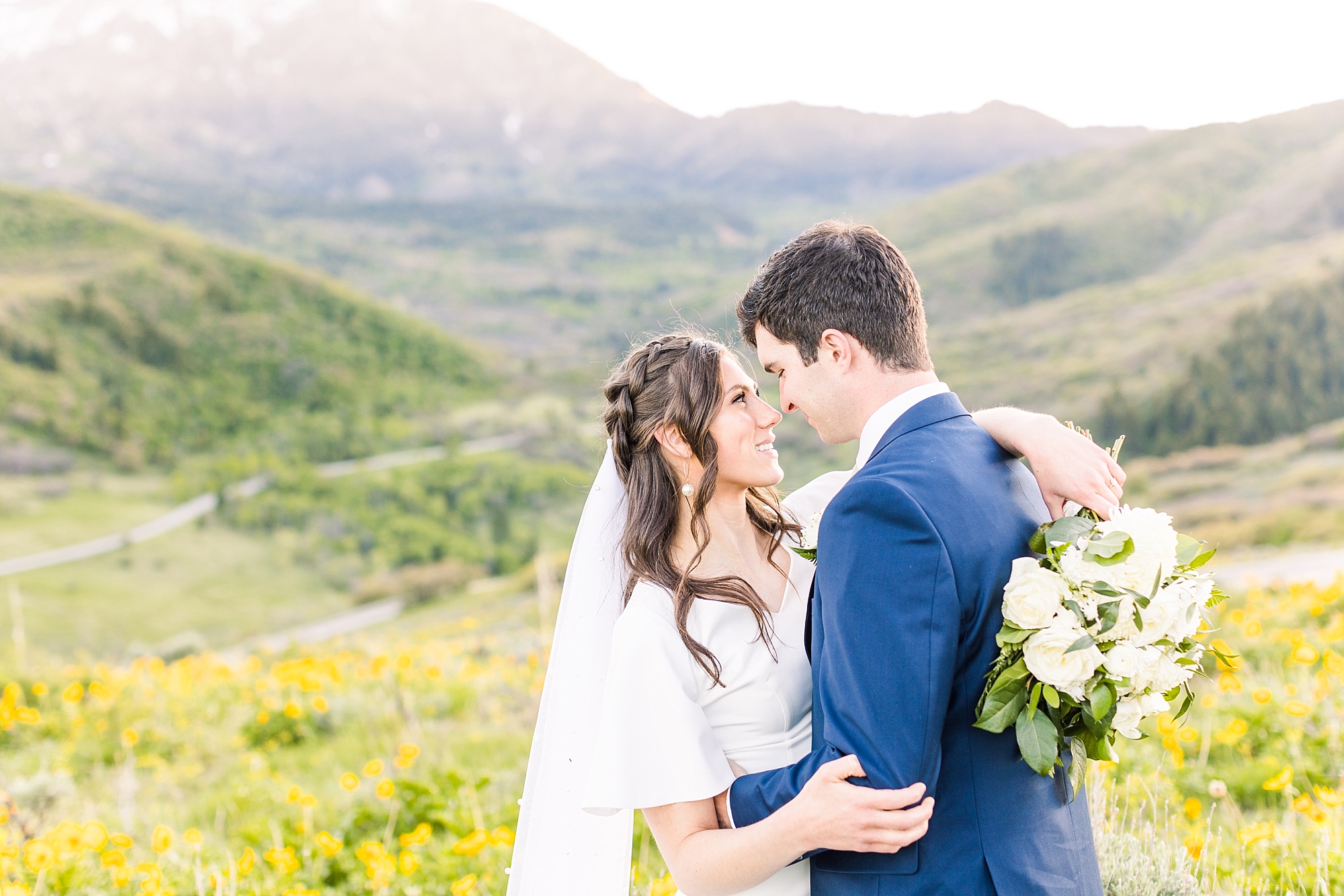 Utah wedding in the mountains