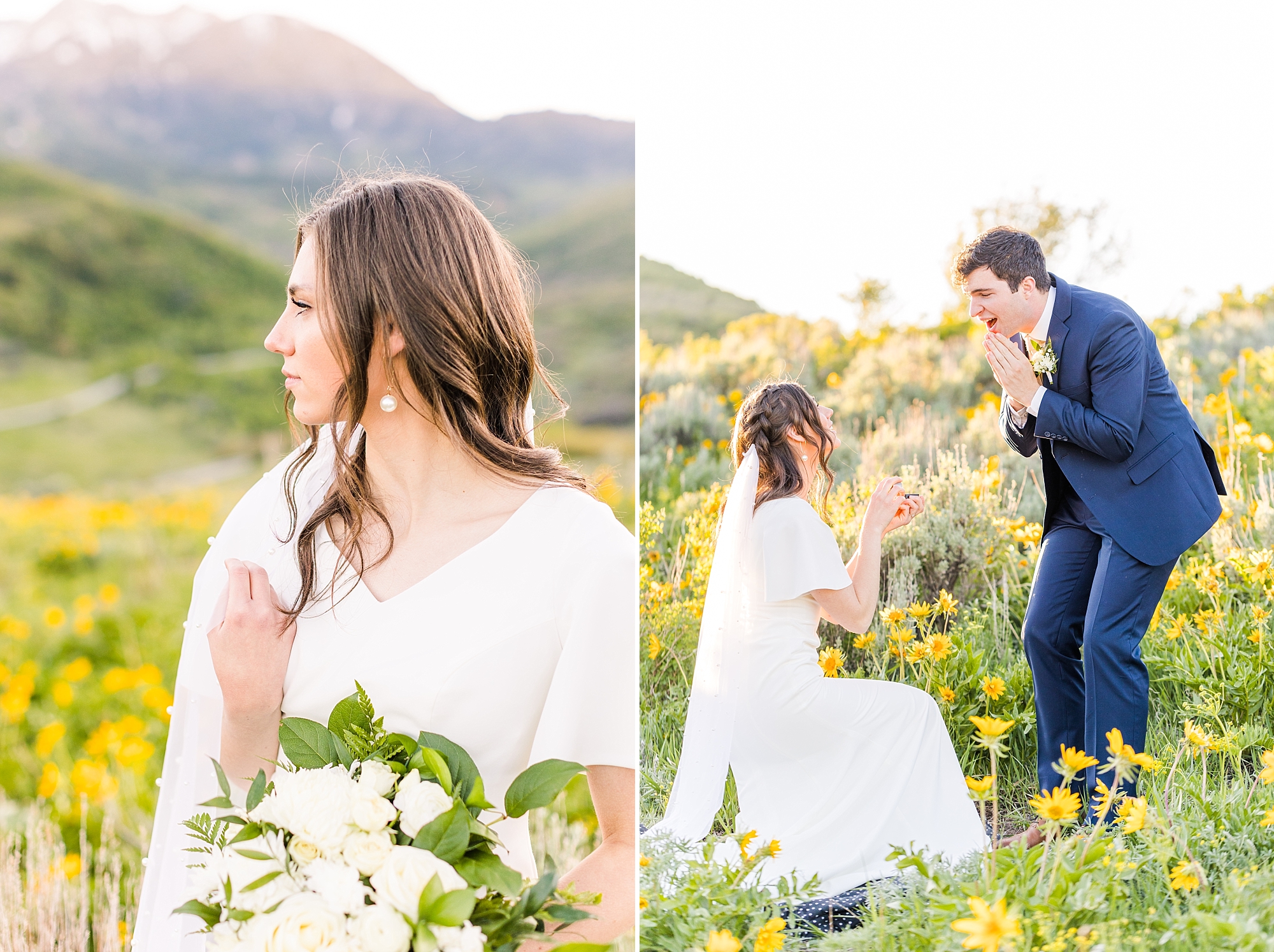 Utah formals session in the mountains