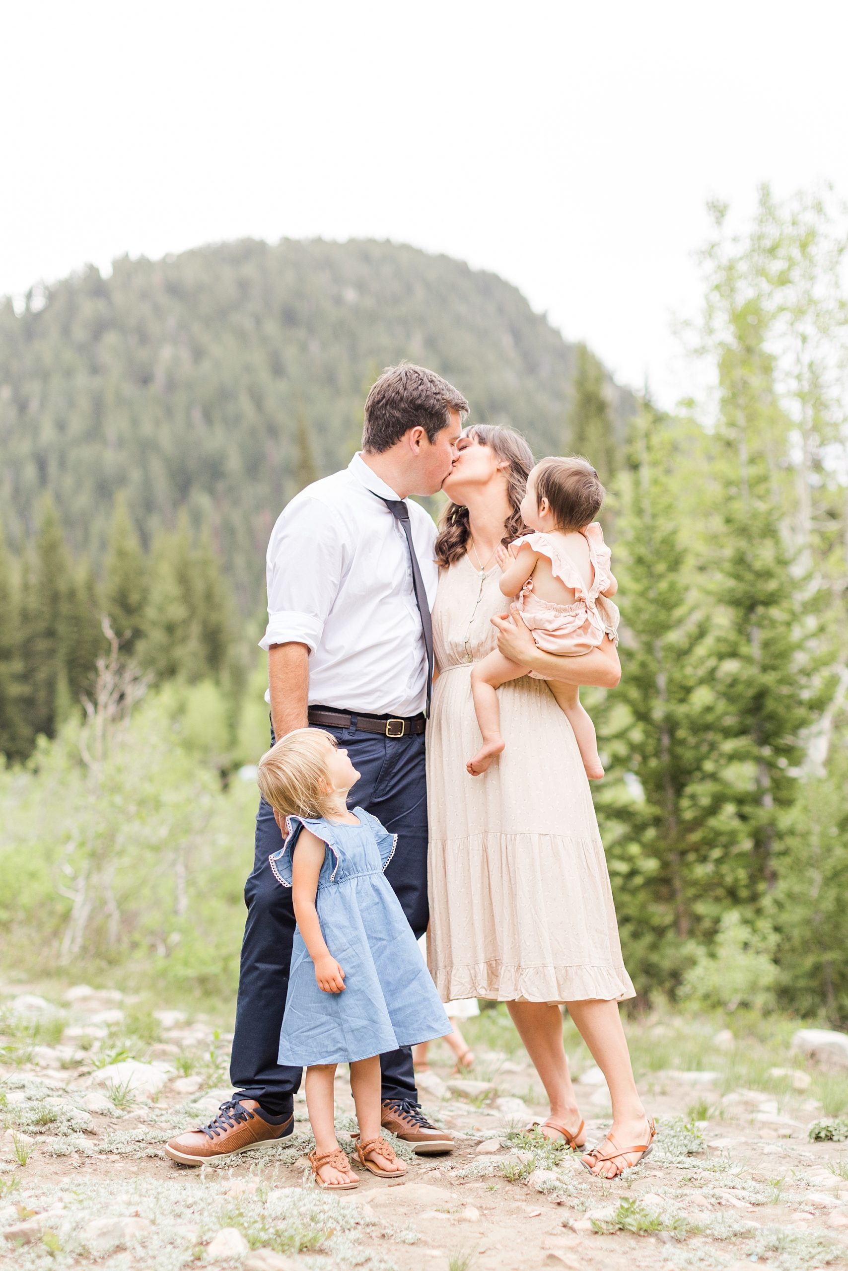 Summer family session in SLC