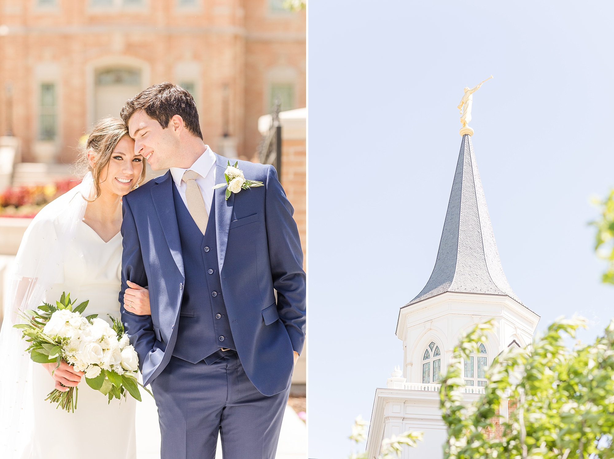 Getting married at the Provo City Center Temple