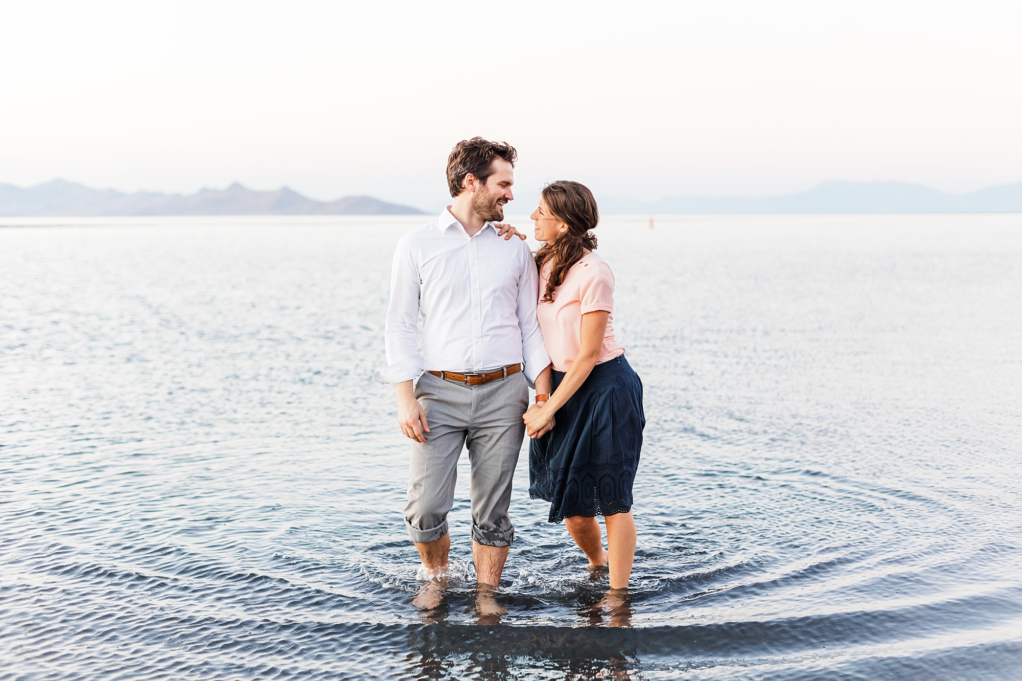 Engagement session at the beach