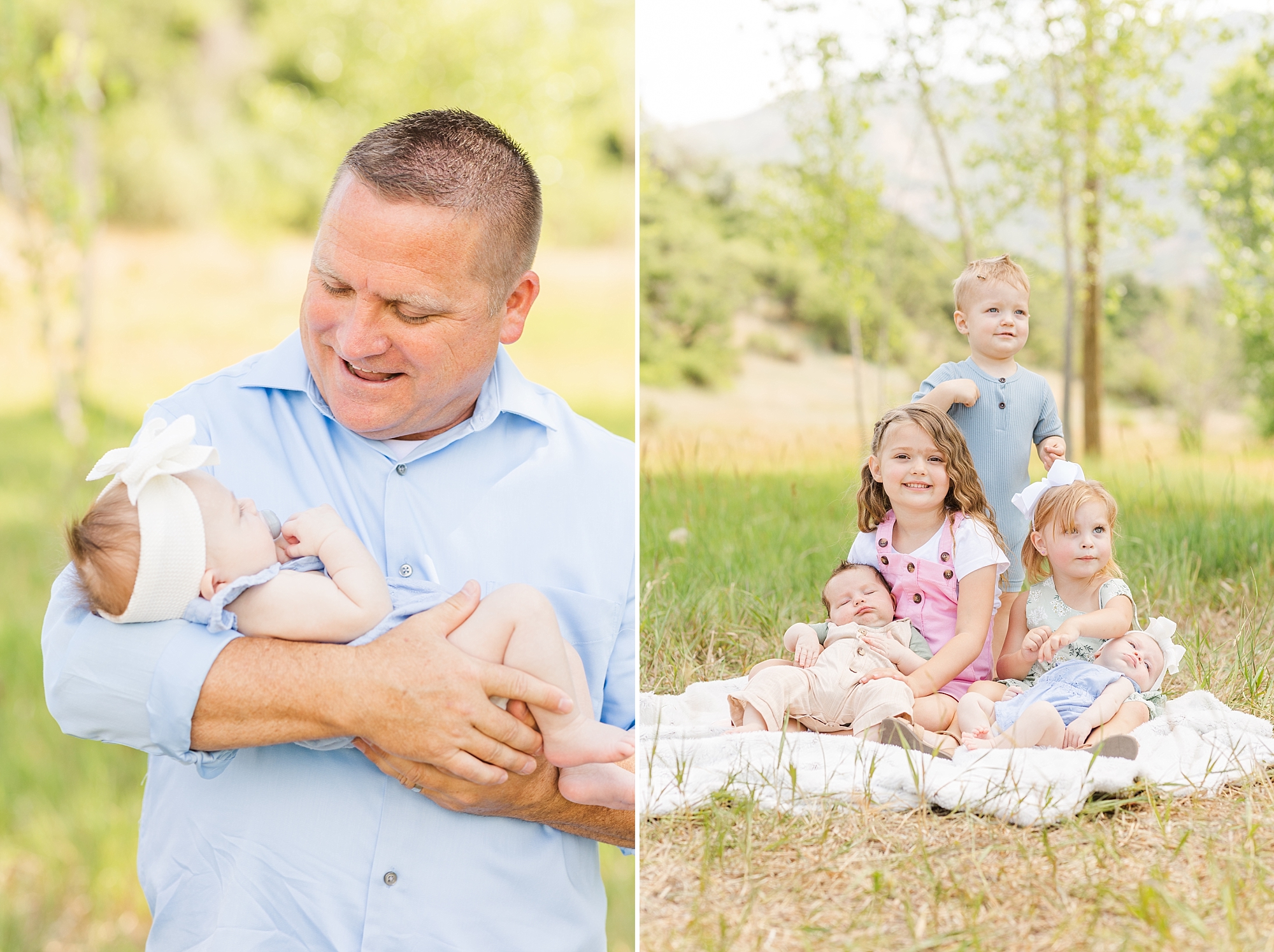 Creating the "Light" and "Airy" look for your family photo sesion