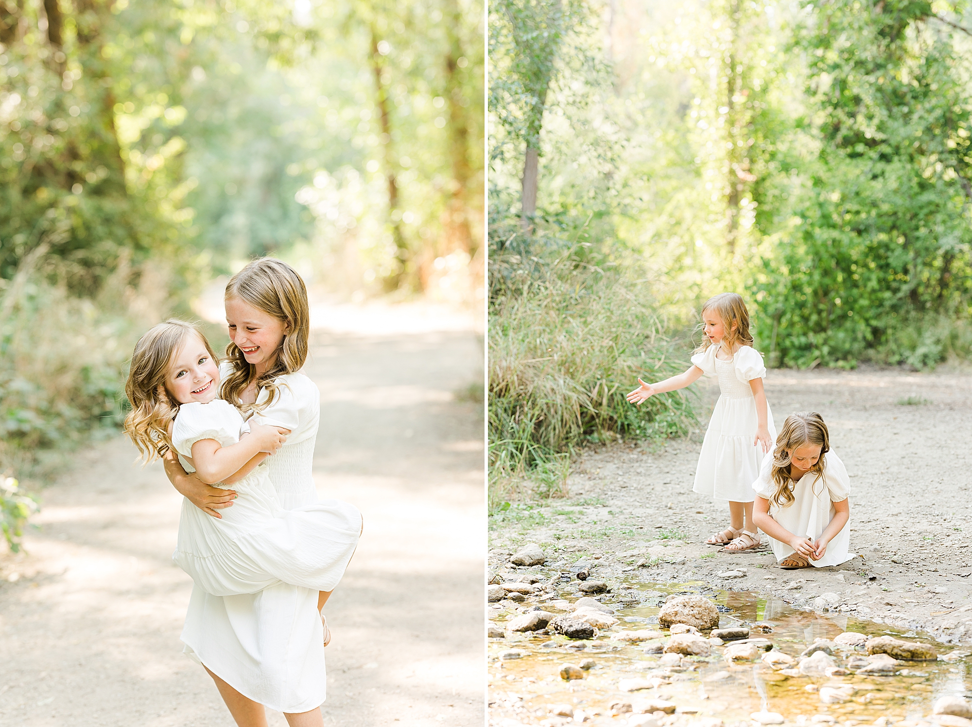 A summer family portrait session in Northern Utah