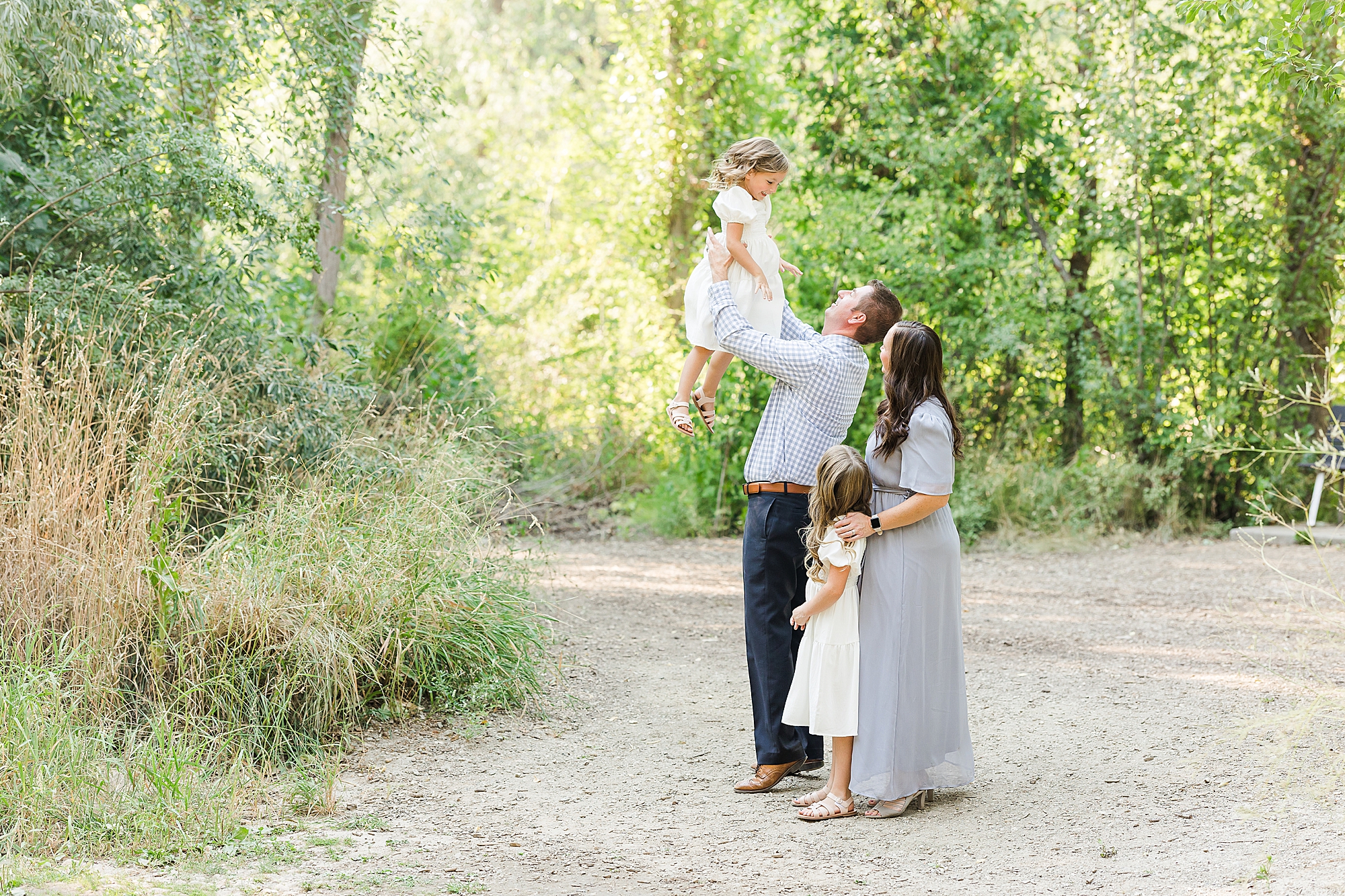 A summer family portrait session in Utah