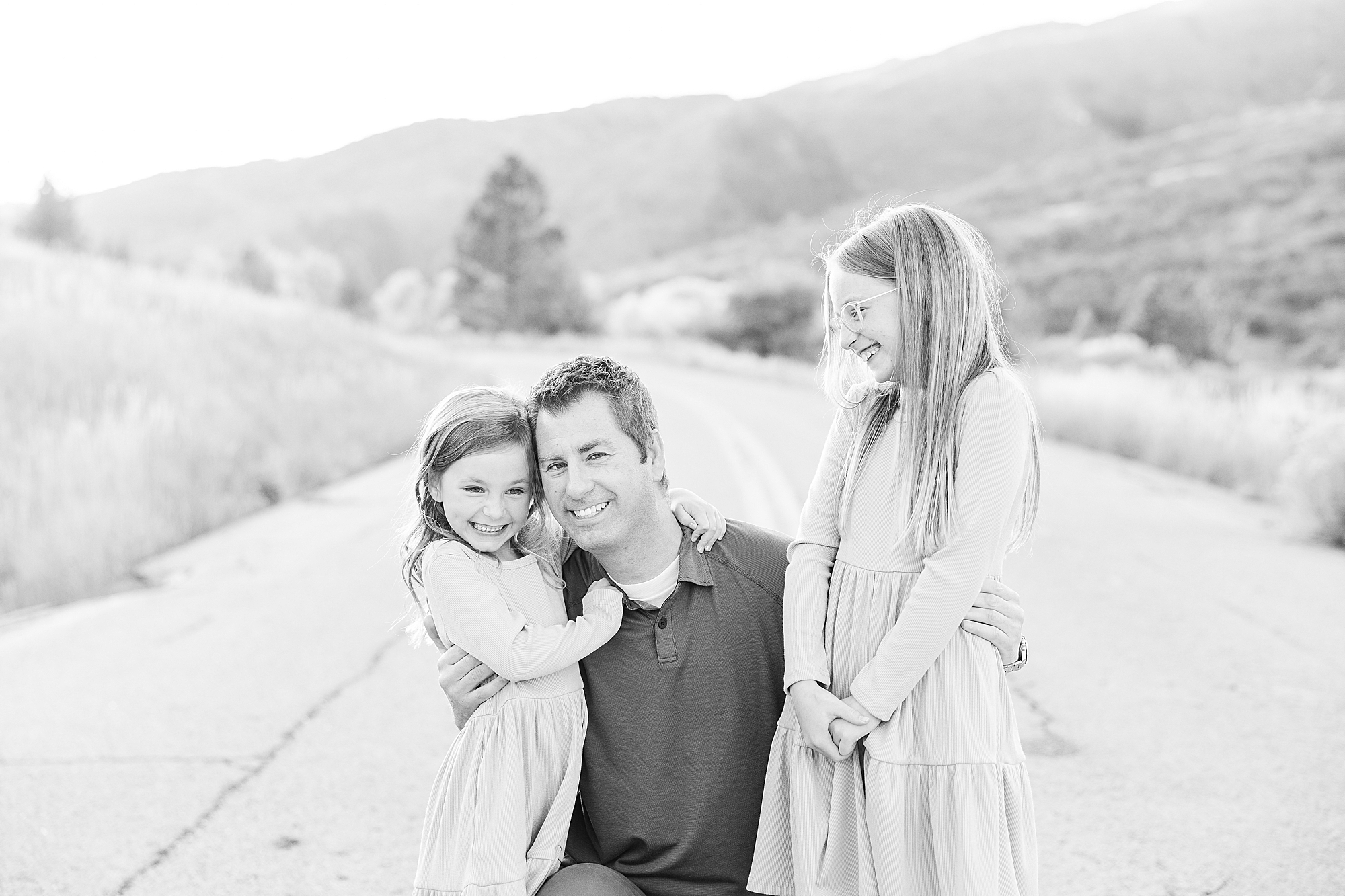 Playful family session in the heart of Utah's fall landscape.